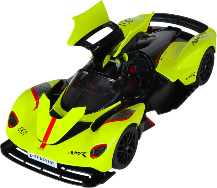 Автомодель Techno Drive Aston Martin Valkyrie жёлтый 1:18 (250937AMVKLG) - изображение 9