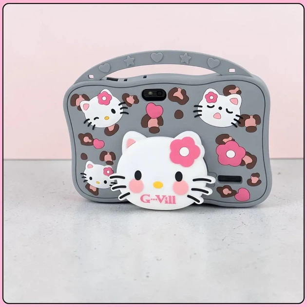 Детский планшет G123 Hello Kitty 7" 6GB RAM, 128 GB ROM на Android с Wi-Fi Серый - изображение 3