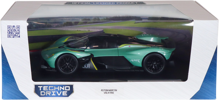 Автомодель Techno Drive Aston Martin Valkyrie зеленый 1:18 (250938AMVKSG) - изображение 14
