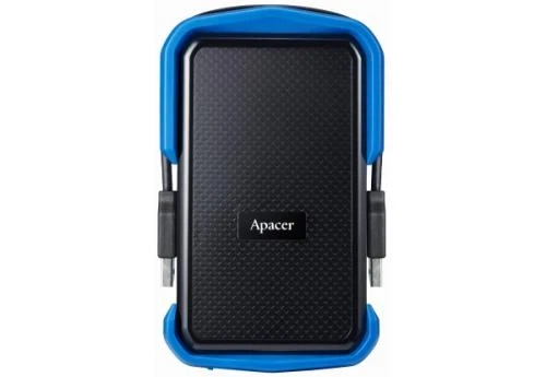 Зовнішній жорсткий диск 1Tb Apacer AC631, Black/Blue, 2.5', USB 3.2 (Gen 1) (AP1TBAC631U-1) - изображение 2