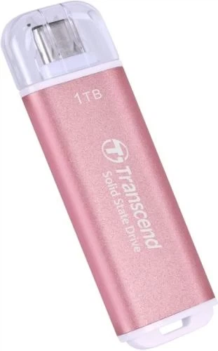 Внешний накопитель SSD, 1Tb, Transcend ESD300, Pink (TS1TESD300P) - Фото 1 Внешний накопитель SSD, 1Tb, Transcend ESD300, Pink (TS1TESD300P) - изображение 1