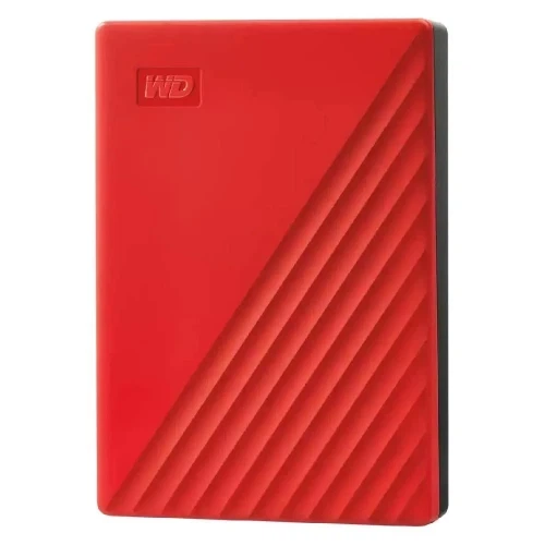 Зовнішній жорсткий диск 6Tb Western Digital My Passport, Red (WDBR9S0060BRD-WESN) - Фото 1 Зовнішній жорсткий диск 6Tb Western Digital My Passport, Red (WDBR9S0060BRD-WESN) - зображення 1