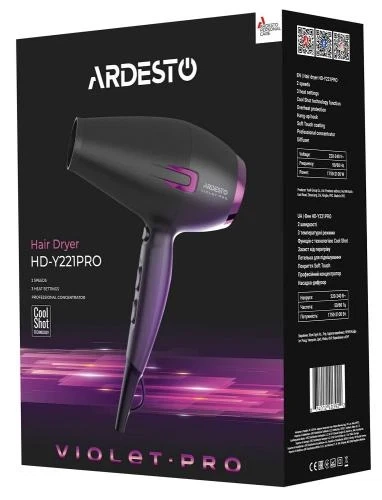 Фен Ardesto HD-Y221PRO - изображение 8