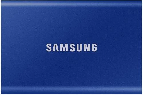 Внешний накопитель SSD, 1Tb, Samsung T7, Blue (MU-PC1T0H/WW) - Фото 1 Внешний накопитель SSD, 1Tb, Samsung T7, Blue (MU-PC1T0H/WW) - изображение 1