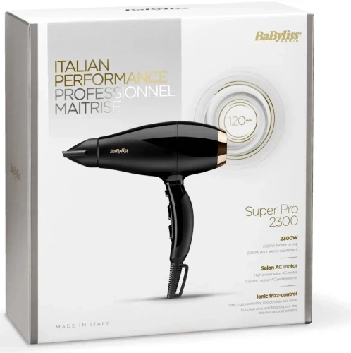 Фен Babyliss 6714E, Black - изображение 4