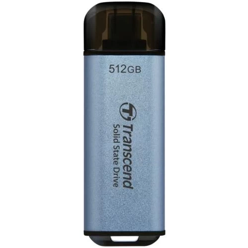 Зовнішній накопичувач SSD, 512Gb, Transcend ESD300, Sky Blue (TS512GESD300C) - Фото 1 Зовнішній накопичувач SSD, 512Gb, Transcend ESD300, Sky Blue (TS512GESD300C) - зображення 1