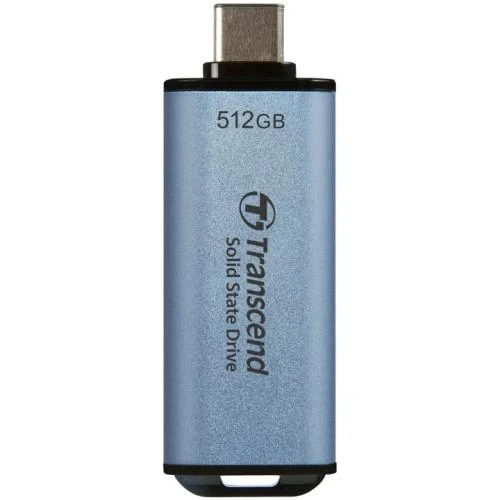 Зовнішній накопичувач SSD, 512Gb, Transcend ESD300, Sky Blue (TS512GESD300C) - Фото 2 Зовнішній накопичувач SSD, 512Gb, Transcend ESD300, Sky Blue (TS512GESD300C) - зображення 2