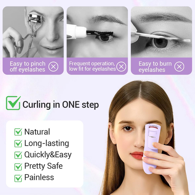 Щипцы для завивки ресниц TOUCHBeauty (AG-2316APP) TOUCHBeauty: Скульптор Вашего взгляда. Электрические щипцы с LED дисплеем - изображение 5