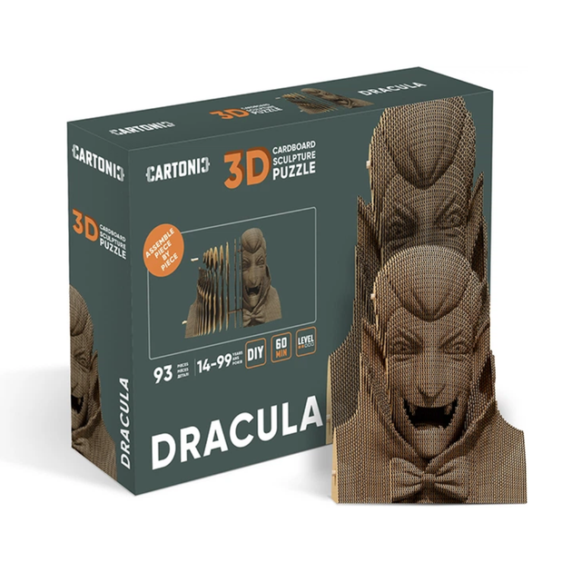 Картонний 3D пазл-конструктор "Cartonic 3D Puzzle DRACULA" Дракула - Фото 1 Картонний 3D пазл-конструктор "Cartonic 3D Puzzle DRACULA" Дракула - зображення 1