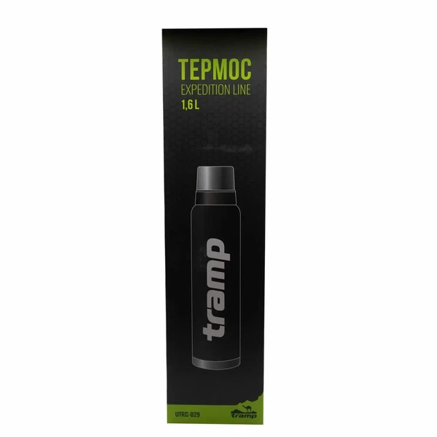 Термос TRAMP Expedition Line 1.6 л UTRC-029 колір Чорний - Фото 5 Термос TRAMP Expedition Line 1.6 л UTRC-029 колір Чорний - зображення 5