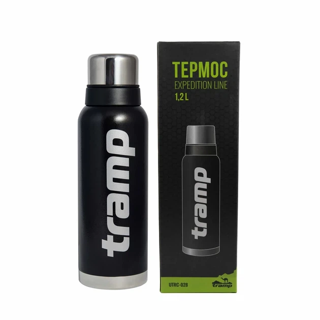 Термос Tramp Expedition Line 1.2 л черный TRC-028-black - изображение 4