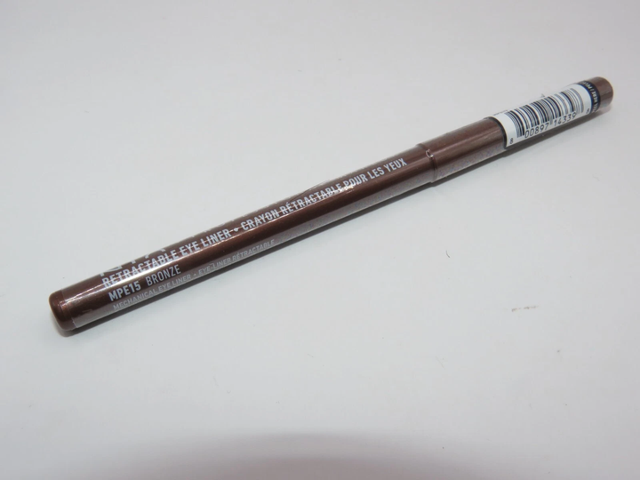 Висувний олівець для очей Nyx Retractable Eye Liner MPE15 Bronze бронзовий - зображення 6