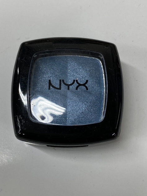 Моно-тени для век Nyx Single Eyeshadow Velvet Suede ES53A серо-голубой - изображение 4