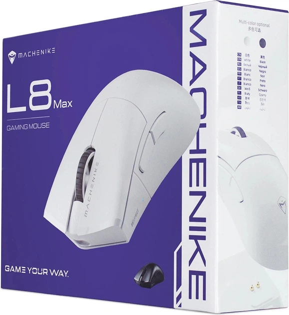 Миша Machenike L8 Max with Charging Station Wireless Black (6975971294854) - зображення 5