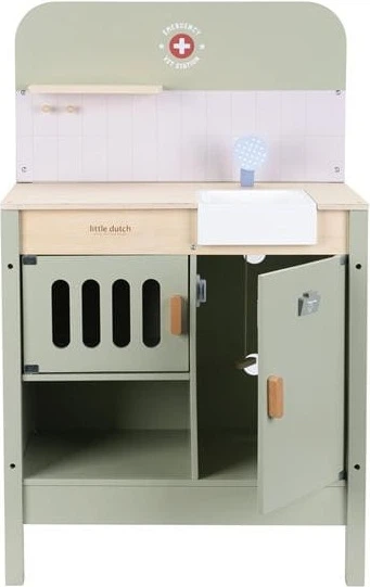 Zestaw do zabawy Little Dutch Gabinet weterynarza FSC LD2546 (8713291225466) - obraz 4