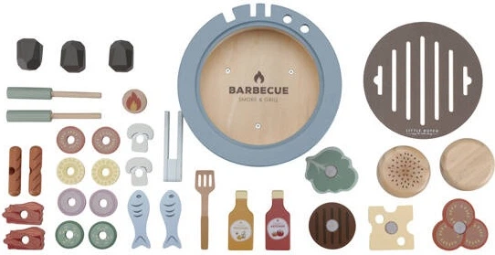 Zestaw do zabawy Little Dutch Grill FSC LD8021 (8713291880214) - obraz 7
