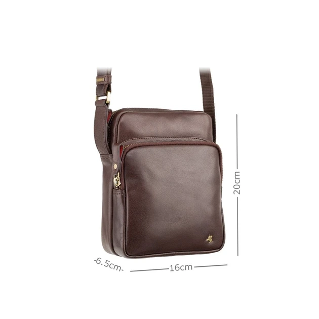 Сумка чоловіча Visconti ML40 Riley (Brown) - Фото 8 Сумка чоловіча Visconti ML40 Riley (Brown) - изображение 8