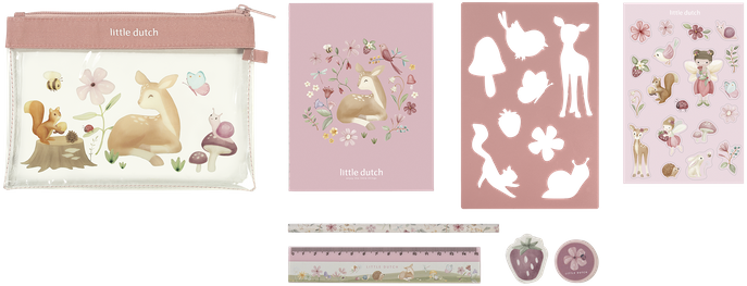 Канцелярський набір Little Dutch Fairy Garden 126091 (8714274126091) - зображення 2