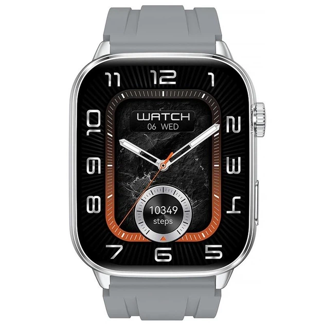 Смарт-часи Wiwu SW08 Smart Watch Silver (789144) - Фото 4 Смарт-часи Wiwu SW08 Smart Watch Silver (789144) - зображення 4