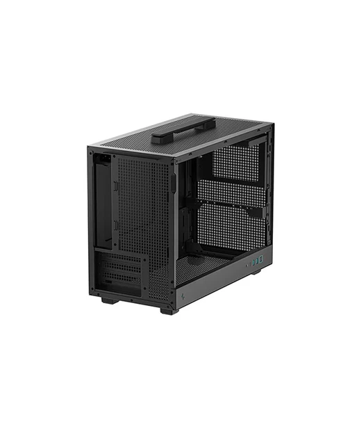 Корпус Deepcool CH160 PLUS черный Без БП Mini-ITX/Micro-ATX, 375х195х23.5мм(L×W×H) (CH160 PLUS) - изображение 4