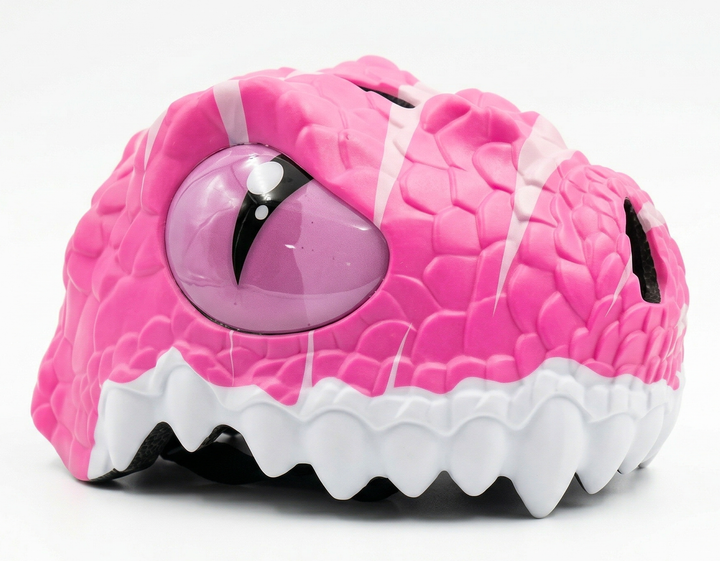 Дитячий шолом для роликів Monster Raptor Pink 49-55 см - Фото 1 Дитячий шолом для роликів Monster Raptor Pink 49-55 см - зображення 1