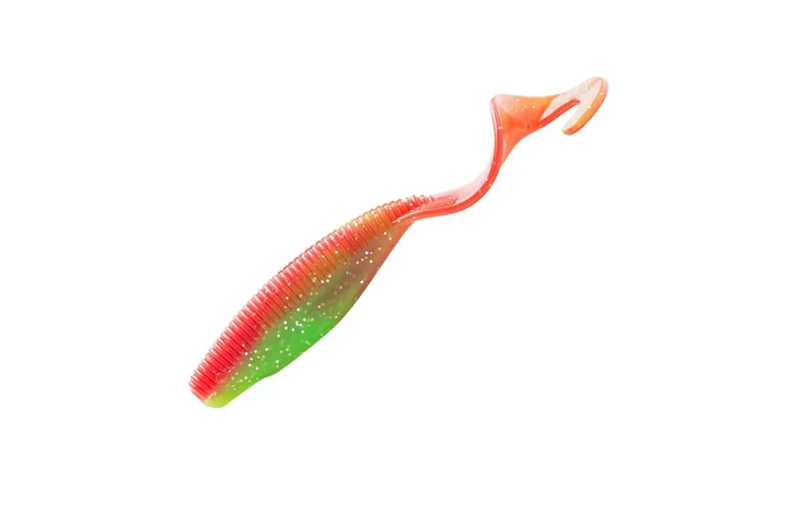 Силикон ZMAN Streakz Curly Tailz 4" 5шт, цвет: Nuked Chicken Glow (4321028003) - Фото 1 Силикон ZMAN Streakz Curly Tailz 4" 5шт, цвет: Nuked Chicken Glow (4321028003) - изображение 1