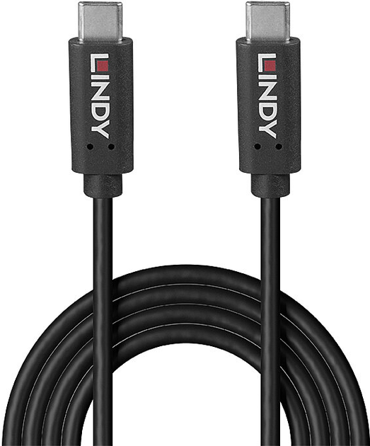 Кабель Lindy USB 3.2 Type C  20Gbps 100W 1 м (4002888369763) - зображення 2