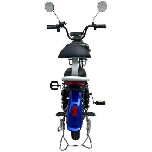 Велосипед с электромотором SPARK BUDDY 14" 48V/500W/12Ah Темно-синий - изображение 2