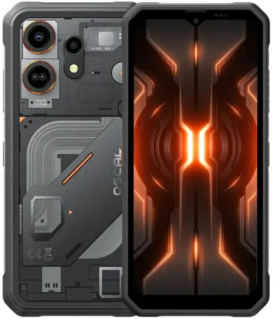 Мобильный телефон Oscal Marine 3 8/256GB Black - Фото 1 Мобильный телефон Oscal Marine 3 8/256GB Black - изображение 1