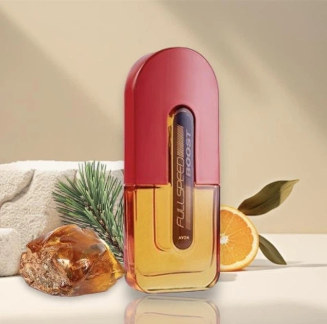 Чоловіча туалетна вода Avon Full Speed Boost Avon 75 мл - изображение 2