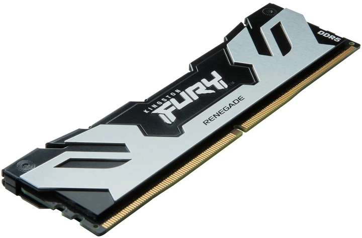 Пам'ять для настільних комп'ютерів Kingston FURY 48 GB DDR5 6000 MHz Renegade Silver (KF560C32RS-48) - Фото 3 Пам'ять для настільних комп'ютерів Kingston FURY 48 GB DDR5 6000 MHz Renegade Silver (KF560C32RS-48) - изображение 3