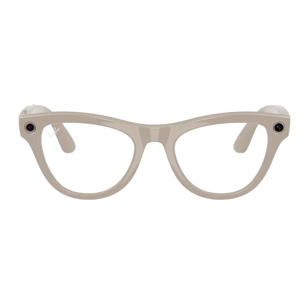 Смарт-окуляри Ray-Ban Meta Skyler Standard - Shiny Chalky Gray / Clear Sapphire Transition (RW4010 6700MF 52-20) - Фото 1 Смарт-окуляри Ray-Ban Meta Skyler Standard - Shiny Chalky Gray / Clear Sapphire Transition (RW4010 6700MF 52-20) - изображение 1