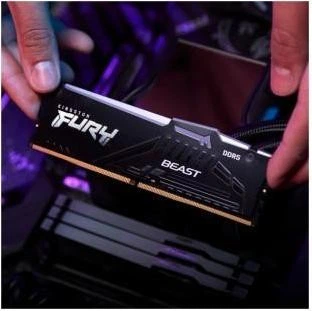 Пам'ять для настільних комп'ютерів Kingston FURY 128 GB (2x64GB) DDR5 5600 MHz Beast Black RGB EXPO - Фото 6 Пам'ять для настільних комп'ютерів Kingston FURY 128 GB (2x64GB) DDR5 5600 MHz Beast Black RGB EXPO - зображення 6