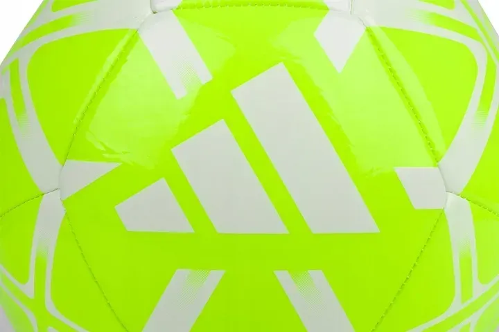 Футбольний м'яч Adidas Starlancer Club розмір 5, жовтий - Фото 3 Футбольний м'яч Adidas Starlancer Club розмір 5, жовтий - изображение 3