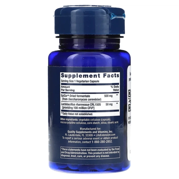 Пробіотик при сезонній алергії Life Extension (Immune & nasal defense) 30 капсул (LEX-22083) - изображение 2