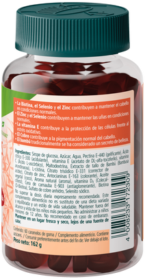 Suplement diety Kneipp Włosy i paznokcie Truskawka 60 żelek (4008233172309) - obraz 3