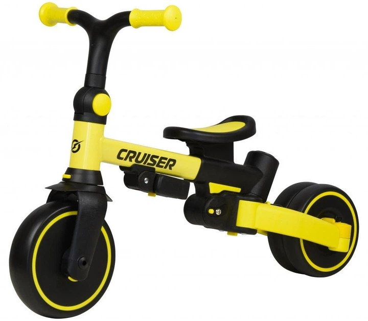 Біговел Tri-cycle 6in1 Milano 002 yellow, Желтый - изображение 5