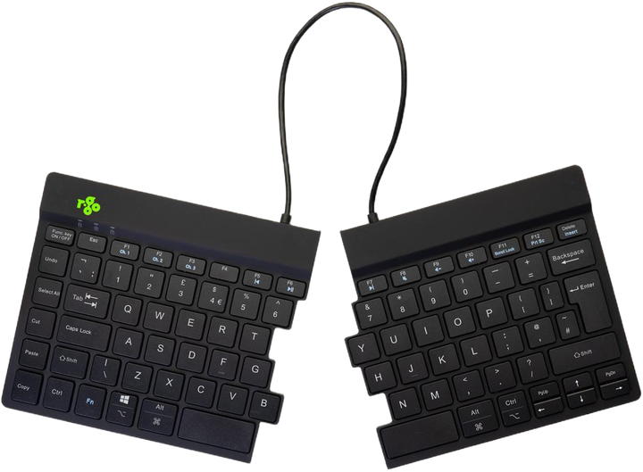 Klawiatura bezprzewodowa R-Go Tools WRL Compact Black (RGOSBUKWLBL) - obraz 2
