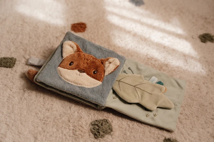 Książeczka sensoryczna Little Dutch duża Forest Friends (LD8907) (8713291889071) - obraz 7