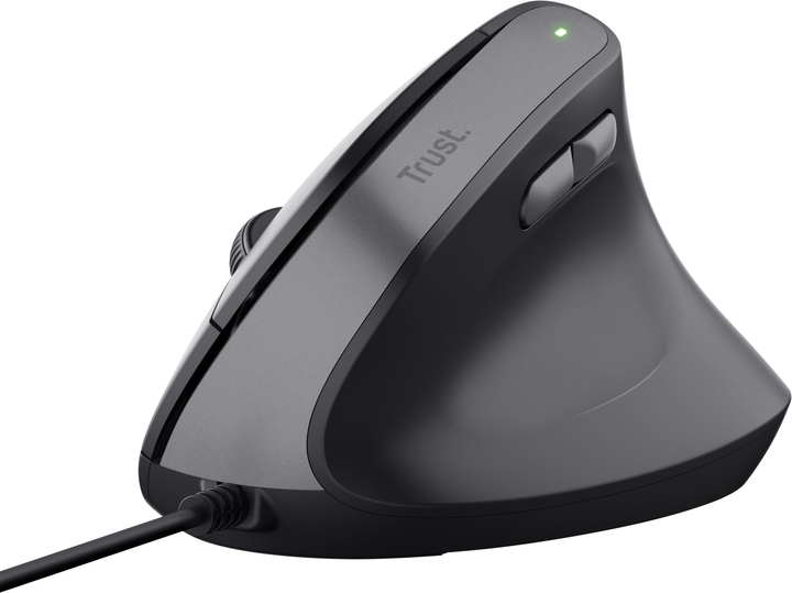 Миша Trust Bayo 2 Ergonomic, USB-A, чорний - изображение 7