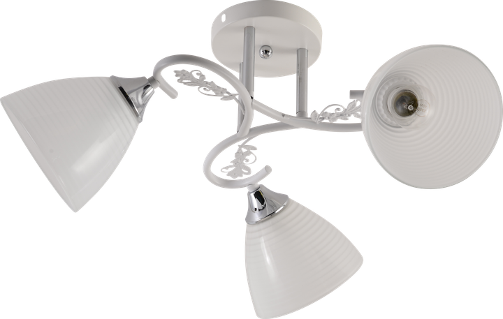 Люстра декоративна INTEREES IS XA1601-3 WH+CR - зображення 2