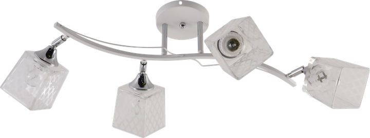 Декоративная люстра INTEREES IS XA1594-4 WH+CR - изображение 2