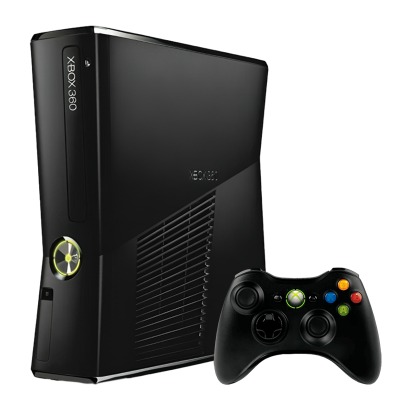 Набір Консоль Microsoft Xbox 360 S Freeboot 500GB Black + 5 Вбудованих Ігор Б/У + Геймпад Бездротовий - Фото 1 Набір Консоль Microsoft Xbox 360 S Freeboot 500GB Black + 5 Вбудованих Ігор Б/У + Геймпад Бездротовий - зображення 1