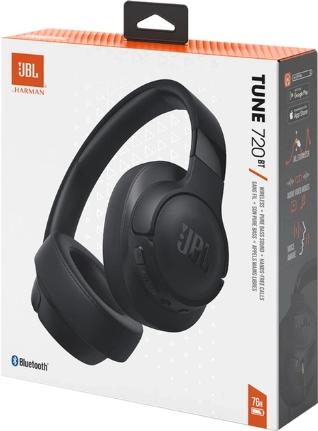 Навушники JBL Tune 720BT Black (JBLT720BTBLK) - зображення 11