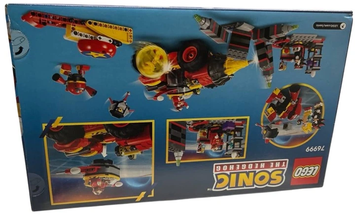 Zestaw klocków LEGO Sonic the Hedgehog Super Sonic kontra Egg Drillster 590 elementów (76999) (955555916578956) - Outlet - obraz 2