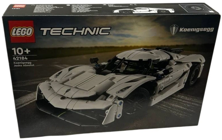 Конструктор LEGO Technic: Білий гіперкар Koenigsegg Jesko Absolut 801 елемент (42184) (955555913179931) - Уцінка - зображення 2