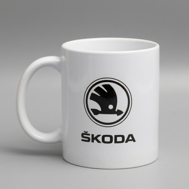 Чашка з логотипом Skoda 330 мл. - Фото 1 Чашка з логотипом Skoda 330 мл. - зображення 1