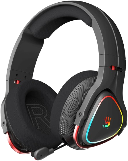 Гарнітура A4Tech Bloody MR720 Black - Фото 1 Гарнітура A4Tech Bloody MR720 Black - изображение 1
