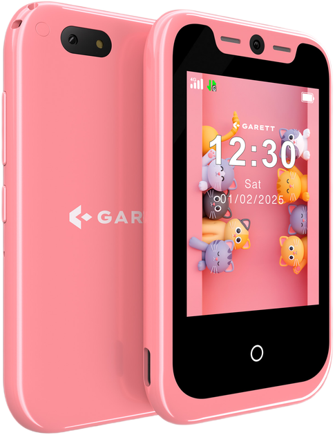 Smartfon Garett OneKid 48MB/16GB NanoSIM Pink (ONEKID_PHONE_PINK) - obraz 2