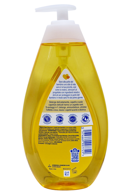 Шампунь для волосся дитячий baby john. shampoo giallo new 750 мл. - зображення 2